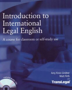 [Sách] Cambridge Professional English Introduction to International Legal English Trans Legal English - Sách giấy gáy xoắn