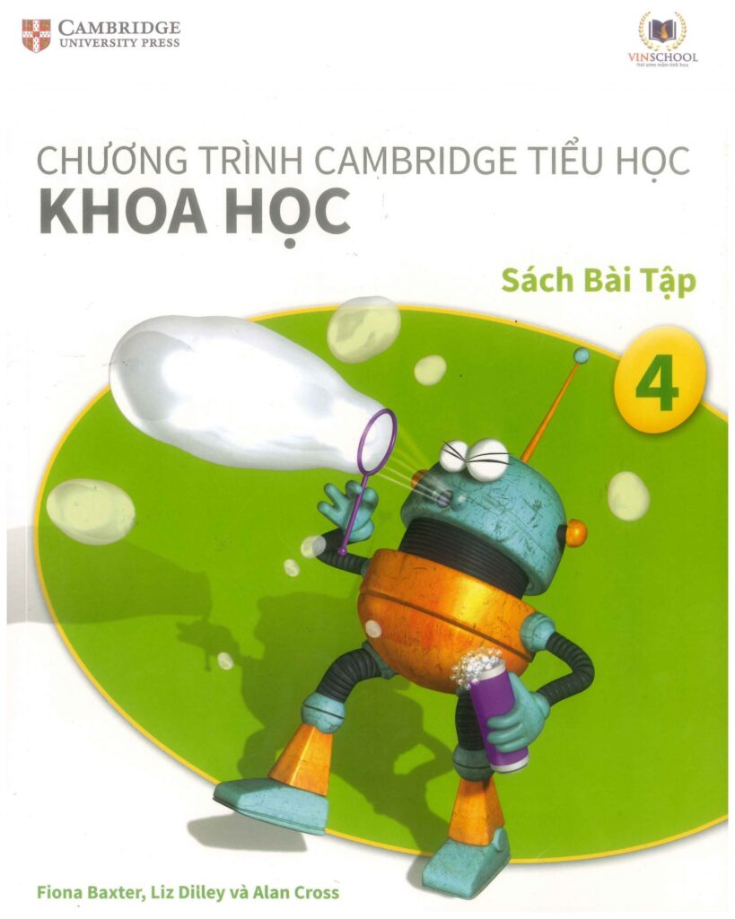 [Sách] Cambridge Science 4 Activity – Khoa học 4 Sách bài tập ...