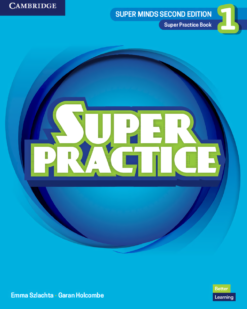[Sách] Cambridge Super Minds (2nd edition) Level 1 Super Practice Book with Answer key - Sách giấy gáy xoắn