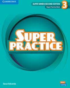 [Sách] Cambridge Super Minds (2nd edition) Level 3 Super Practice Book with Answer key - Sách giấy gáy xoắn