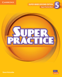 [Sách] Cambridge Super Minds (2nd edition) Level 5 Super Practice Book with Answer key - Sách giấy gáy xoắn
