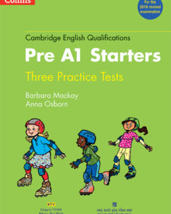 [Sách] Collins Cambridge English Qualifications – Pre A1 Starters (2018) Three Practice Tests - Sách giấy gáy xoắn