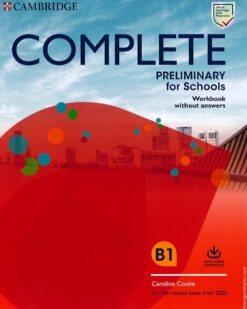 [Sách] Complete Preliminary for Schools Workbook without Answers For the Revised Exam from 2020 - Sách giấy gáy xoắn