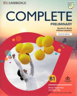 [Sách] Complete Preliminary Student’s Book without Answers For the Revised Exam from 2020 (2nd edition) – Sách giấy gáy xoắn