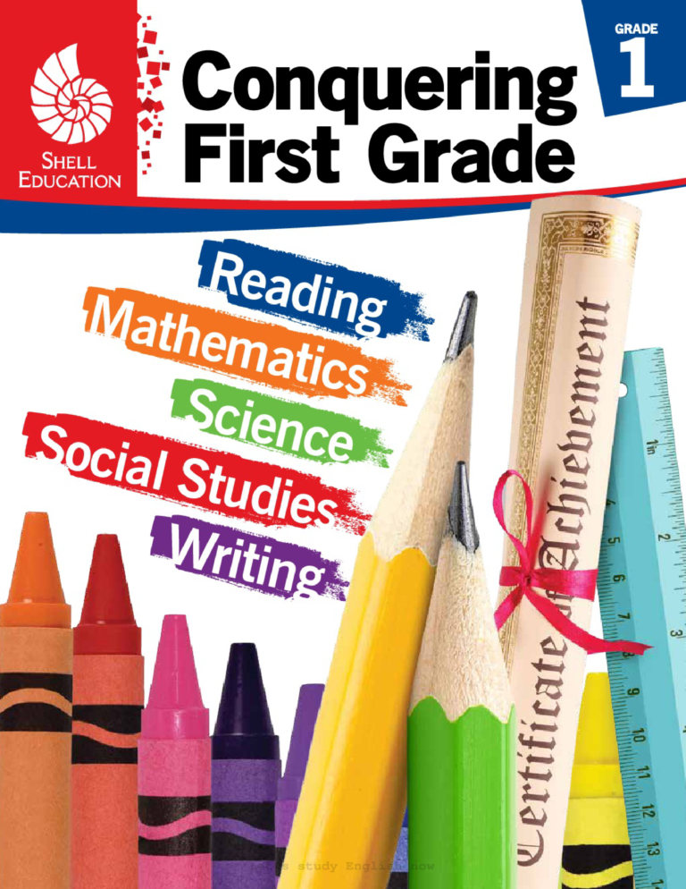 [Sách] Conquering First Grade (Reading – Mathematics – Science – Social ...