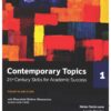 [Sách] Contemporary Topics LEVEL 1 - 21st Century Skills for Academic Success 4th Edition - Sách giấy gáy xoắn