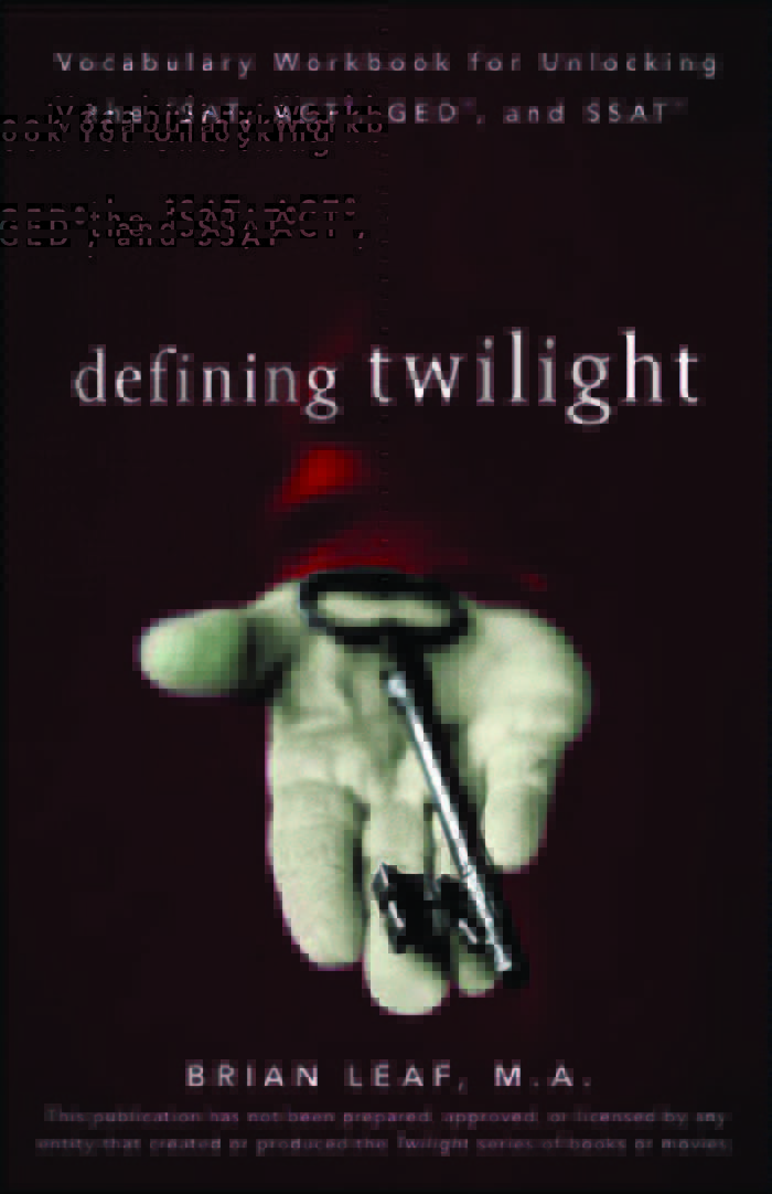 [Sách] Defining Twilight Vocabulary Workbook for Unlocking the SAT, ACT ...