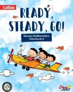 [Sách] Edison Education - Ready, Steady and Go! Nursery Mathematics Classbook A – Sách giấy gáy xoắn