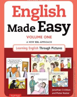 [Sách] English Made Easy Volume One A New ESL Approach Learning English Through Pictures Revised Edition – Sách giấy gáy xoắn