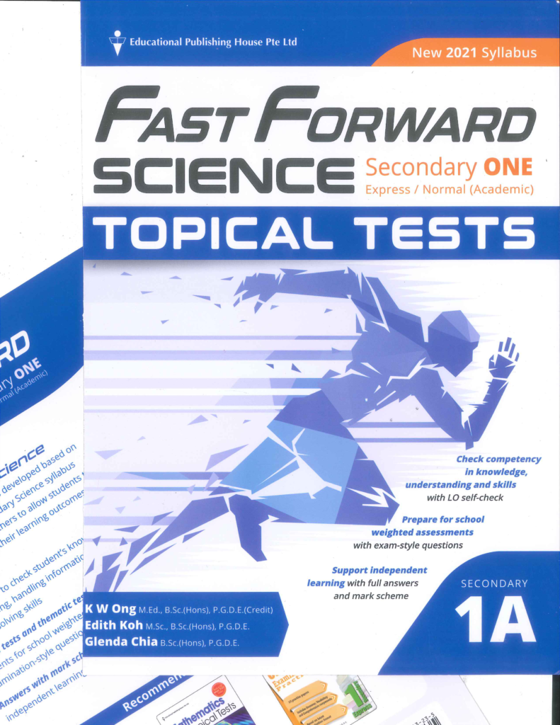 [Sách] Fast Forward Science Secondary ONE 1A Topical Tests (2nd Edition ...