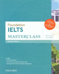 [Sách] Foundation IELTS Masterclass: Student's Book (with answer key) 2015 version – Sách giấy gáy xoắn