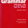 [Sách] Grammar One Answers Book by Jennifer Seidl (New Edition) Sách chỉ có đáp án – Sách giấy gáy xoắn