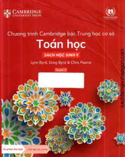 [Sách hệ CHUẨN lớp 8] Chương trình Cambridge bậc Trung học - TOÁN HỌC - Sách học sinh 9 - Quyển 2 (Học kì 2) ( Sách giấy gáy xoắn)
