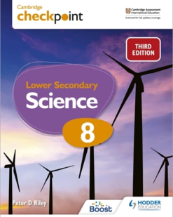 [Sách] Hodder Cambridge Checkpoint Lower Secondary Science Stage 8 Student's Book (3rd Edition) - Sách giấy gáy xoắn