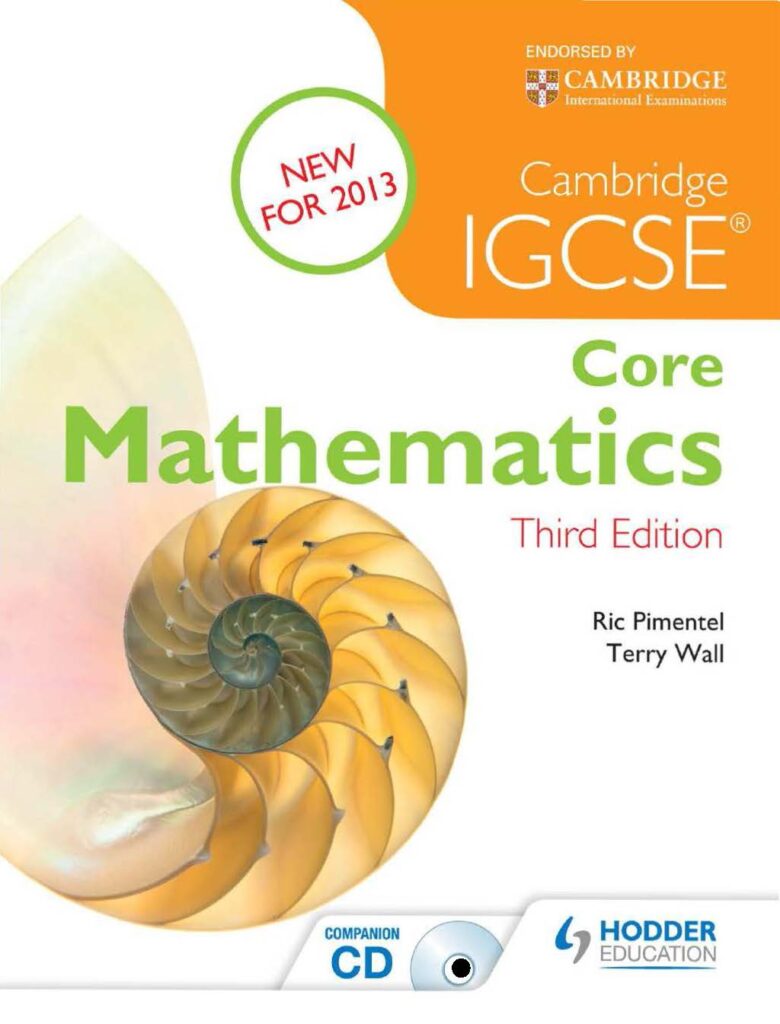 [Sách] Hodder Cambridge IGCSE Core Mathematics 3rd Edition by Pimentel ...