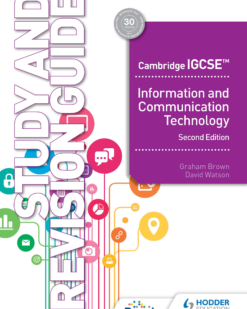 [Sách] Hodder Cambridge IGCSE Information and Communication Technology Study and Revision Guide Second Edition - Sách giấy gáy xoắn