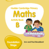[Sách] Hodder Cambridge Primary Maths Activity Book B Foundation Stage (1st Edition) – Sách giấy gáy xoắn