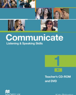 [Sách] Macmillan Communicate 1 Intermediate (B1) Listening & Speaking Skills TEACHER'S CD-ROM - Sách giấy gáy xoắn