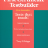 [Sách] Macmillan First Certificate Testbuilder with Answer Key (1996)- Tests that Teach – Sách giấy gáy xoắn