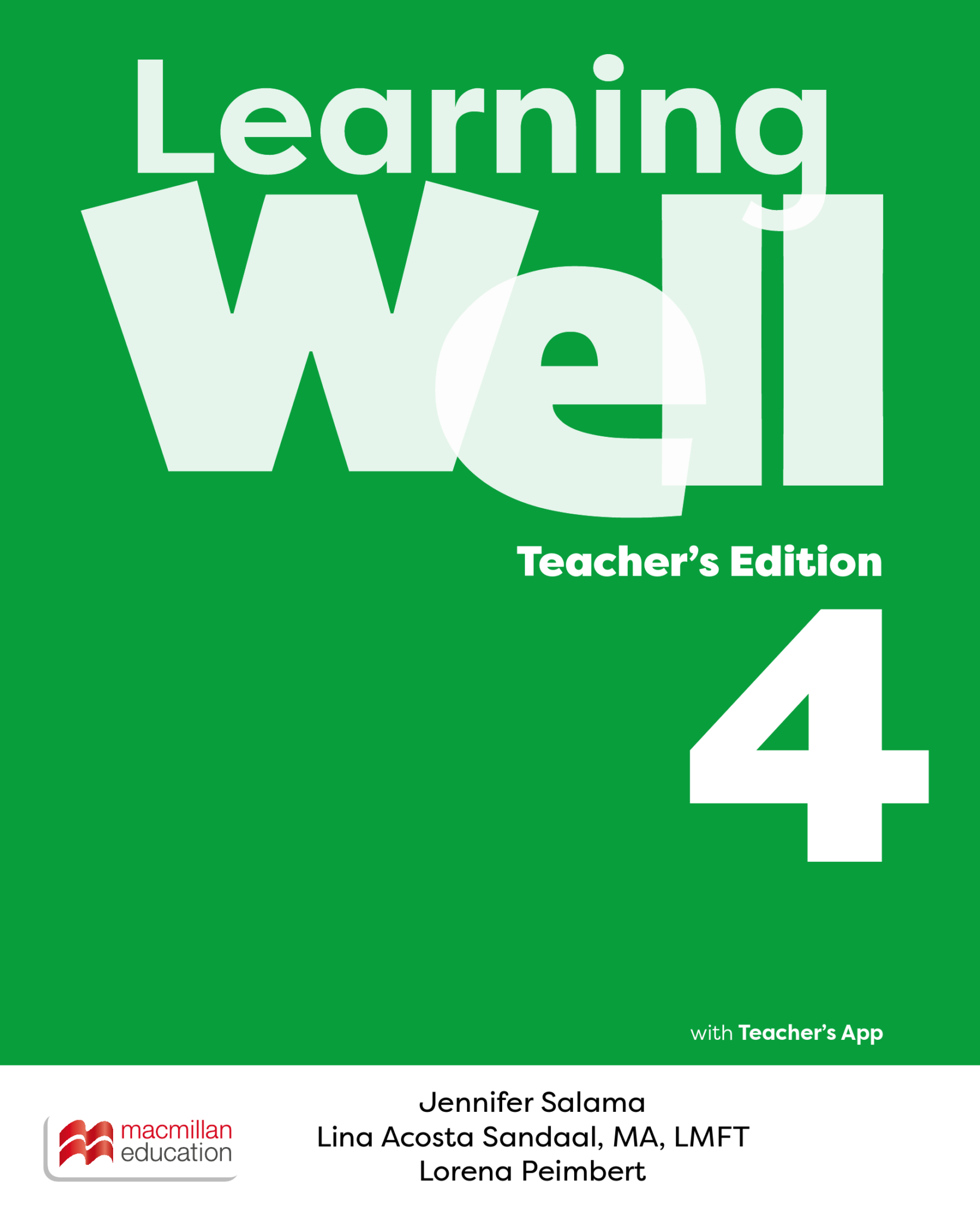 [Sách] Macmillan Learning Well level 4 : Teacher’s Edition ( American ...