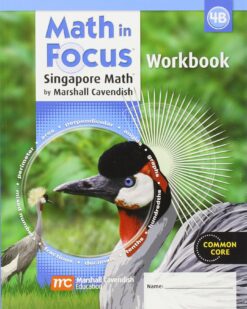 [Sách] Math in Focus Grade 4B Workbook Singapore Math by Marshall Cavendish (Common Core) – Sách giấy gáy xoắn