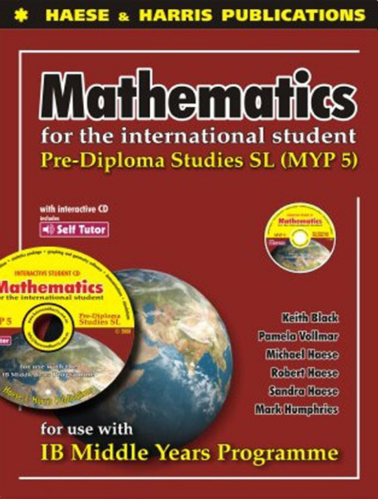[Sách] Mathematics for the International Student Pre-Diploma Studies SL ...