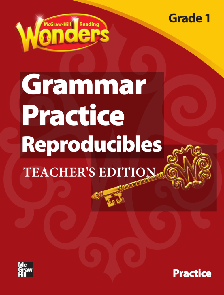 [Sách] McGraw-Hill Reading Wonders Grade 1 Grammar Practice ...