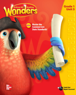 [Sách] McGraw-Hill Reading Wonders Grade 1 TEACHER'S EDITION - Unit 5 – (2014 version) - Sách giấy gáy xoắn