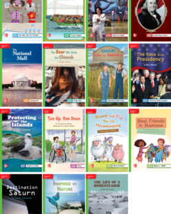 [Sách] McGraw-Hill Reading Wonders Grade 3 - Beyond level/ On level CUỐN 1 : Unit 1-3 (15 cuốn từ Unit 1 đến hết Unit 3) - (2014 version) - Sách...