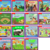 [Sách] McGraw-Hill Reading Wonders Grade K - ELL level CUỐN 1 : Unit 1-5 (15 cuốn từ Unit 1 đến hết Unit 5) - (2014 version) - Sách giấy gáy xoắn