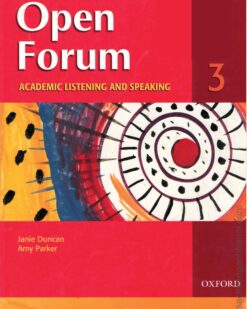 [Sách] Open Forum 3 Student Book: Academic Listening and Speaking (Open Forum Series) – Sách giấy gáy xoắn