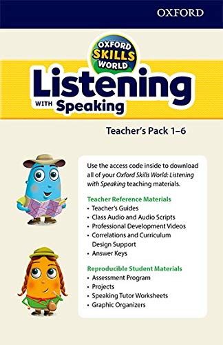 [Sách] Oxford Skills World Listening with Speaking Teacher's Pack (includes material for all levels) - Sách giấy gáy xoắn