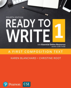[Sách] Pearson Ready to Write level 1 A First Composition Text (fourth Edition) with answer key - Sách giấy gáy xoắn