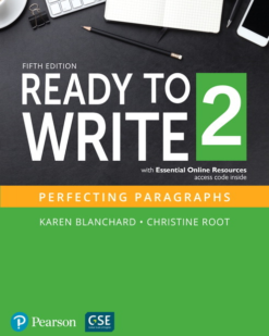 [Sách] Pearson Ready to Write level 2 Perfecting Paragraphs (Fifth Edition) with answer key - Sách giấy gáy xoắn
