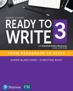 [Sách] Pearson Ready to Write level 3 From Paragraph to Essay (fourth Edition) with answer key - Sách giấy gáy xoắn