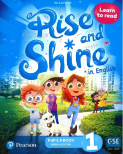 [Sách] Pearson Rise and Shine in English level 1 Pupil's Book (Bristish English) - Learn to Read - Sách giấy gáy xoắn