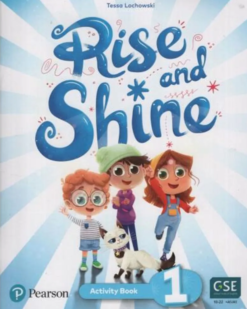 [Sách] Pearson Rise and Shine level 1 Activity Book (Bristish English - Phiên bản Anh Anh) - Sách giấy gáy xoắn
