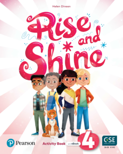 [Sách] Pearson Rise and Shine level 4 Activity Book (Bristish English - Phiên bản Anh Anh) - Sách giấy gáy xoắn