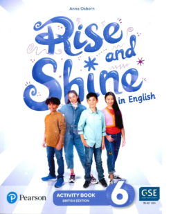 [Sách] Pearson Rise and Shine level 6 Activity Book (Bristish English - Phiên bản Anh Anh) - Sách giấy gáy xoắn