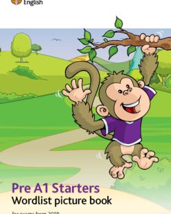 [Sách] Pre A1 Starters Wordlist picture book ( for exams from 2018) - Sách giấy gáy xoắn