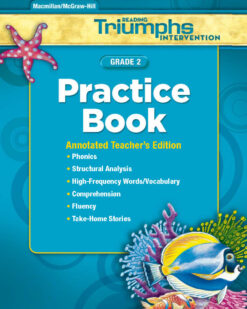 [Sách] Reading Triumphs Intervention Practice Book Grade 2 Annotated Teacher’s Edition – Sách giấy gáy xoắn