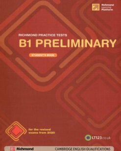 [Sách] Richmond Practice Tests B1 Preliminary (for REVISED EXAM from 2020) without answers - sách giấy gáy xoắn