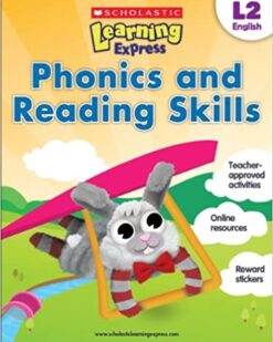 [Sách] Scholastic Learning Express Level 2 English: Phonics and Reading Skills – Sách giấy gáy xoắn