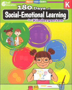 [Sách] Shell Education - 180 Days of Social-Emotional Learning for Kindergarten – Sách giấy gáy xoắn