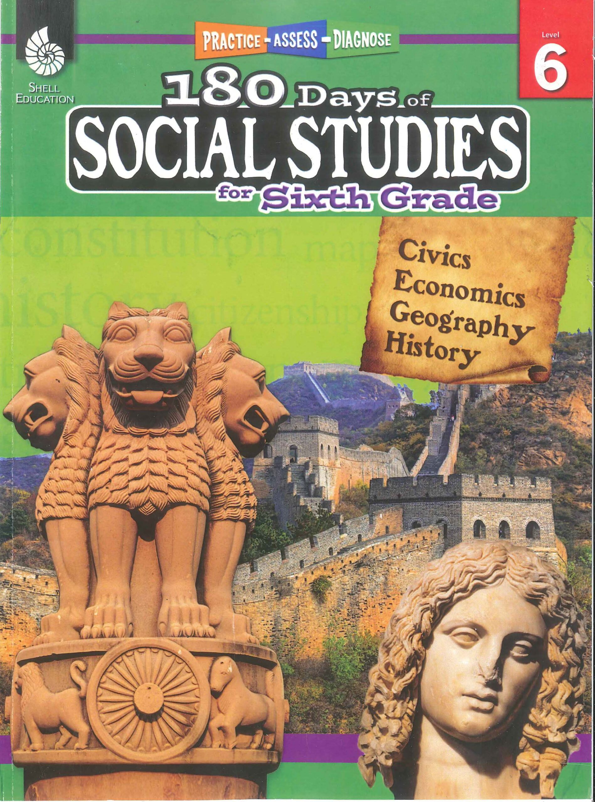 [Sách] Shell Education – 180 Days of Social Studies for Sixth Grade ...