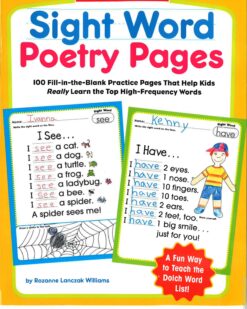 [Sách]Sight Word Poetry Pages Grades preK-2: 100 Fill-in-the-Blank Practice Pages That Help Kids Really Learn the Top High-Frequency Words