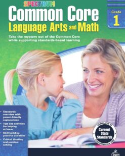 [Sách] Spectrum Grade 1 - COMMON CORE Language Arts and Math (có kèm đáp án) – Sách giấy gáy xoắn