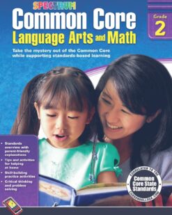 [Sách] Spectrum Grade 2 - COMMON CORE Language Arts and Math (có kèm đáp án) – Sách giấy gáy xoắn
