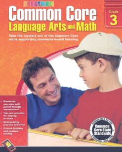 [Sách] Spectrum Grade 3 - COMMON CORE Language Arts and Math (có kèm đáp án) – Sách giấy gáy xoắn