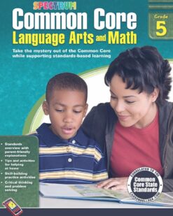 [Sách] Spectrum Grade 5 - COMMON CORE Language Arts and Math (có kèm đáp án) – Sách giấy gáy xoắn